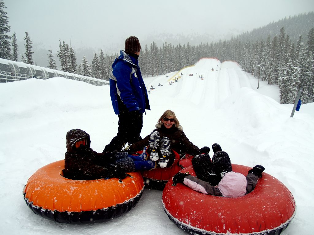 Snow tubing in Copper Mountain vs. Keystone