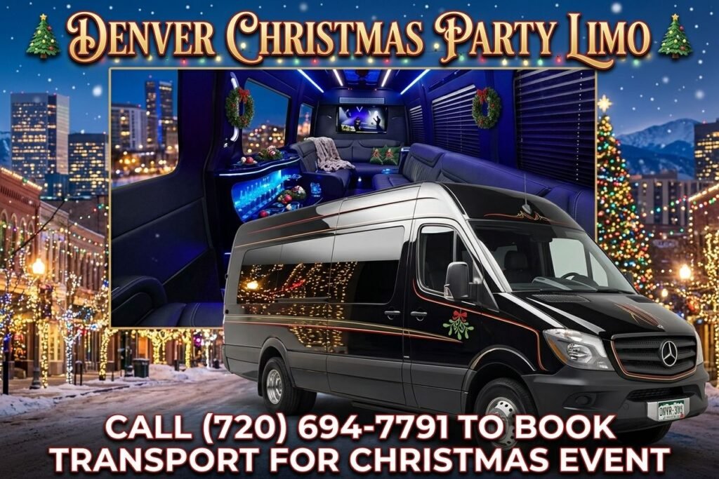 Christmas Party Limo Denver