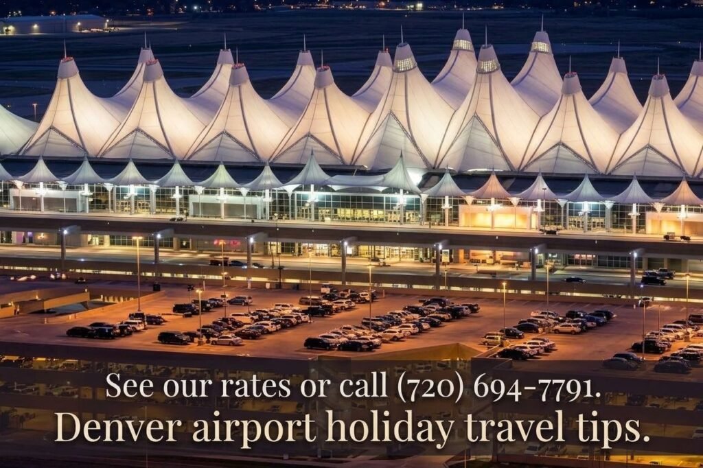 Denver airport holiday travel tips