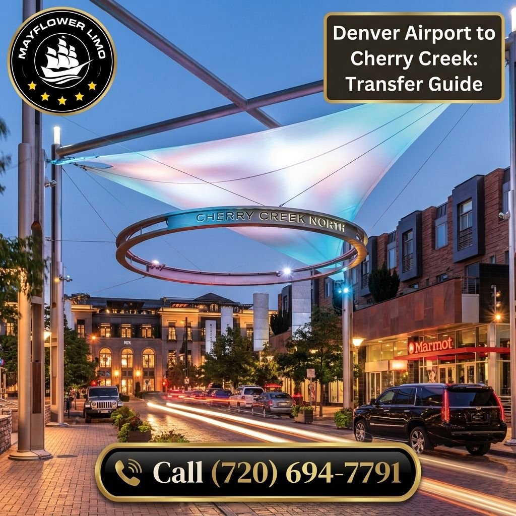 Denver airport to Cherry Creek