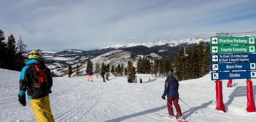 snowboarding in Breckenridge